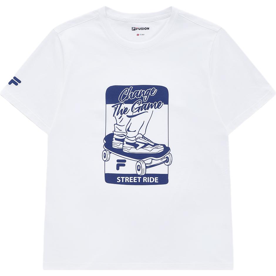 Футболка с втачными рукавами мужская стандартная белая FILA FUSION
Футболка с втачными рукавами мужская стандартная белая FILA FUSION