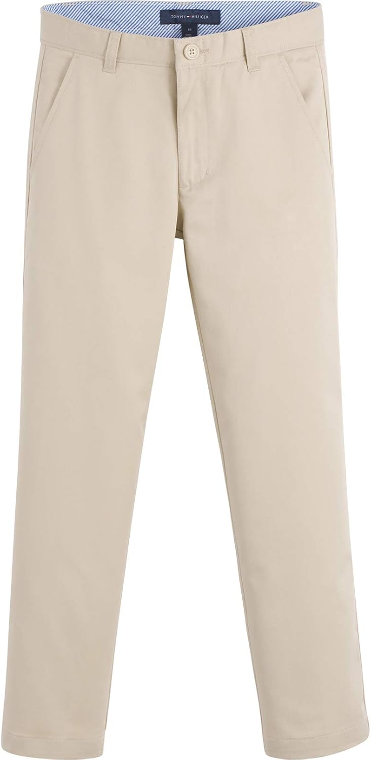 Брюки Tommy Hilfiger для мальчиков Th Flex Stretch Performance, прямой крой, застежка на молнию и шлевки для ремня, боковые и задние карманы, Khaki
Брюки Tommy Hilfiger для мальчиков Th Flex Stretch Performance, прямой крой, застежка на молнию и шлевки для ремня, боковые и задние карманы, Khaki