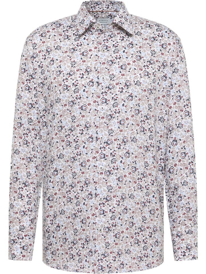 Рубашка MODERN FIT серо-коричневого цвета Eterna
Рубашка MODERN FIT серо-коричневого цвета Eterna