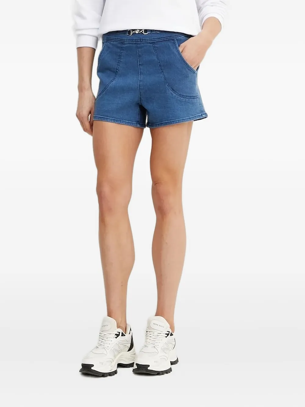 Джинсовые шорты с карманами Guess Usa, синий
Джинсовые шорты с карманами Guess Usa, синий
