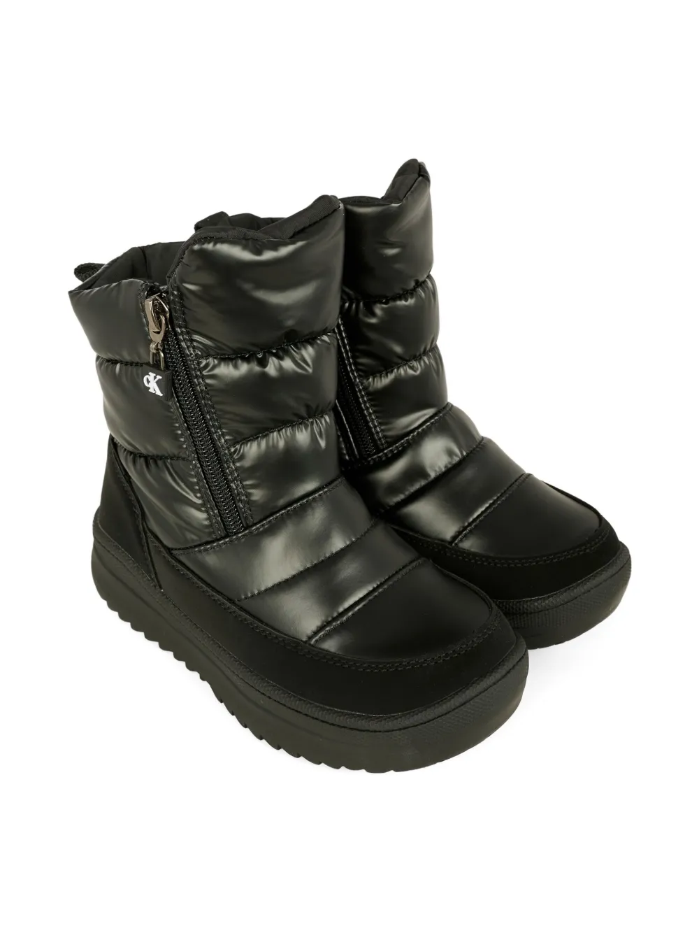 Стеганые утепленные сапоги на молнии Calvin Klein Kids, черный
Стеганые утепленные сапоги на молнии Calvin Klein Kids, черный