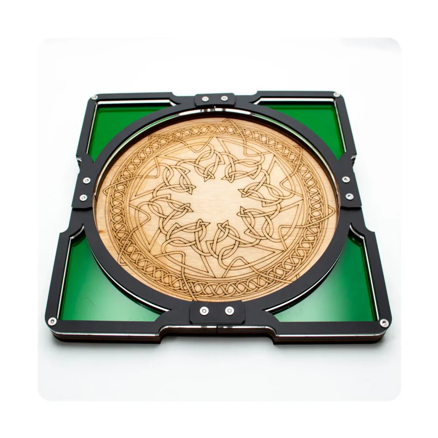 Лоток для кубиков 10 x 10 дюймов — Celtic (изумрудно-зеленый), Square Party Dice Trays (C4 Labs)
Лоток для кубиков 10 x 10 дюймов — Celtic (изумрудно-зеленый), Square Party Dice Trays (C4 Labs)