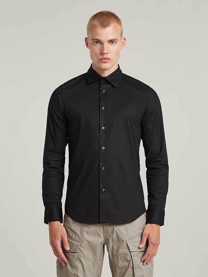 G-Star Рубашка - приталенный крой - черного цвета
G-Star Рубашка - приталенный крой - черного цвета