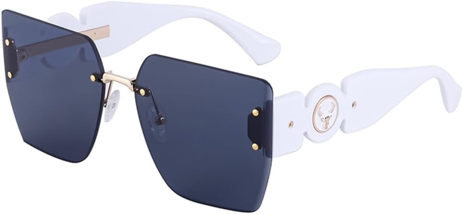 Большие безрамочные солнцезащитные очки для женщин и мужчин, солнцезащитные очки без оправы для женщин, очки в крупной оправе, защита от УФ-излучения UV400 VFDHN, C5 White Gray
Большие безрамочные солнцезащитные очки для женщин и мужчин, солнцезащитные очки без оправы для женщин, очки в крупной оправе, защита от УФ-излучения UV400 VFDHN, C5 White Gray