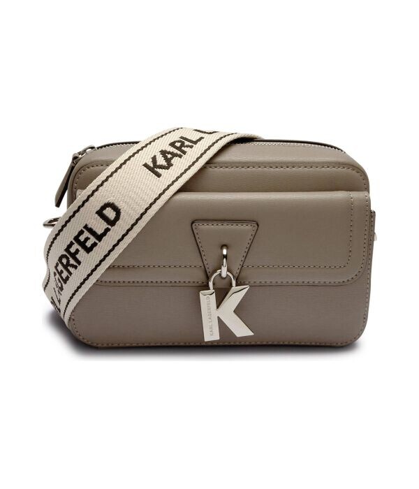 Сумка женская Karl Lagerfeld кросс-боди кожаная с подвеской, серый
Сумка женская Karl Lagerfeld кросс-боди кожаная с подвеской, серый