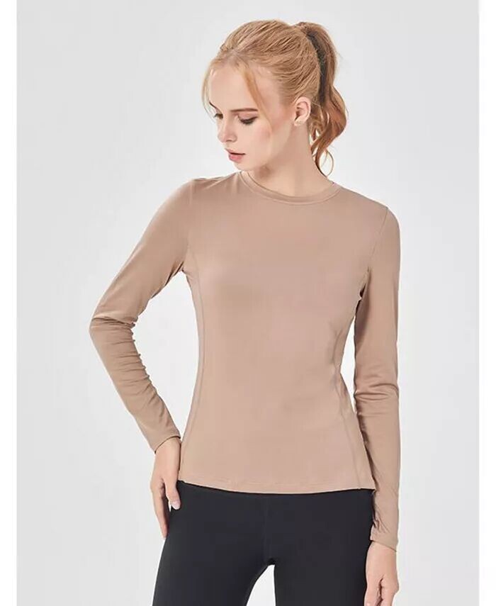 Женский топ с длинными рукавами Miracle Mile для женщин Rebody Active, бежевый
Женский топ с длинными рукавами Miracle Mile для женщин Rebody Active, бежевый