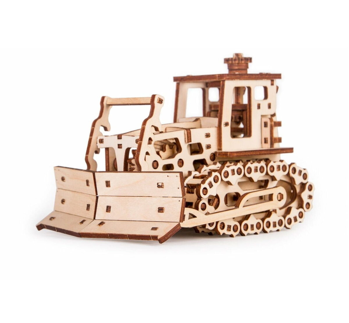 Бульдозер Push Dozer - деревянная 3D механическая модель для сборки Time For Machine
Бульдозер Push Dozer - деревянная 3D механическая модель для сборки Time For Machine