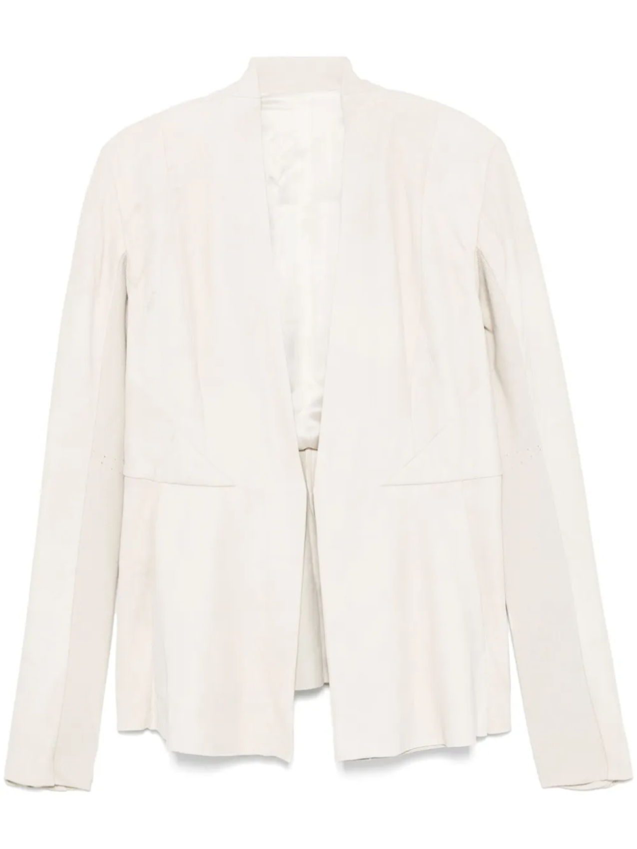 Кожаная куртка Рика Оуэнса Rick Owens, нейтральный
Кожаная куртка Рика Оуэнса Rick Owens, нейтральный