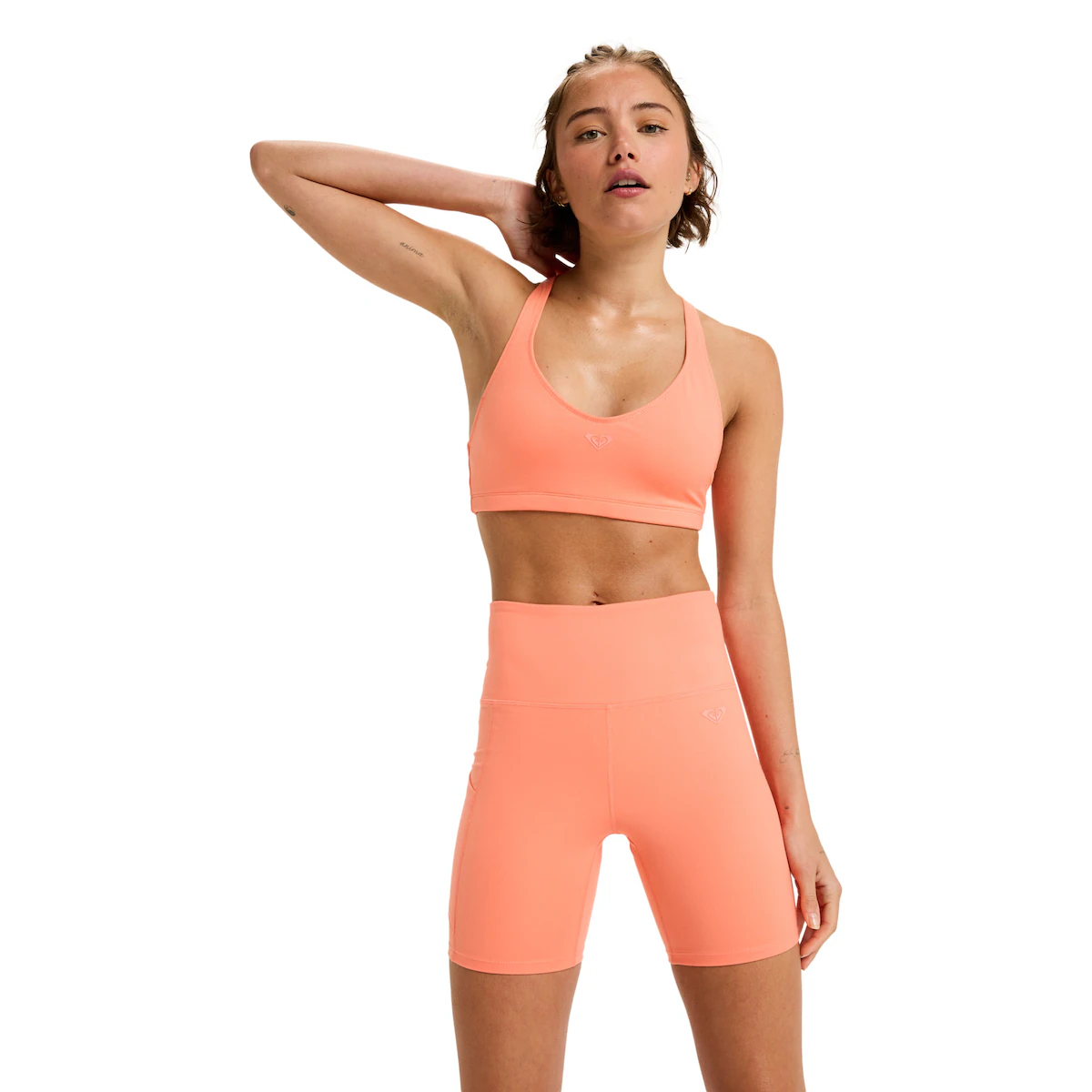 Шорты женские Heart Into It Biker Roxy, коралловый
Шорты женские Heart Into It Biker Roxy, коралловый