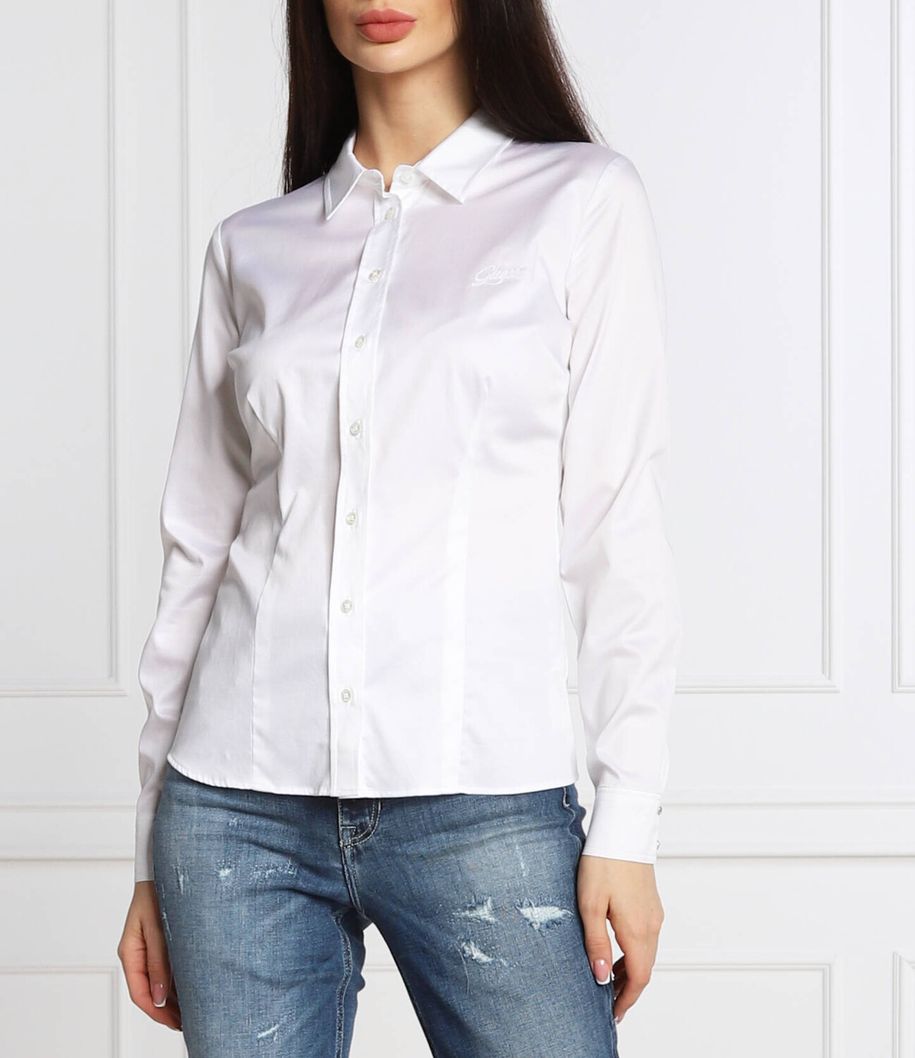 Рубашка GUESS cate slim fit, белый
Рубашка GUESS cate slim fit, белый