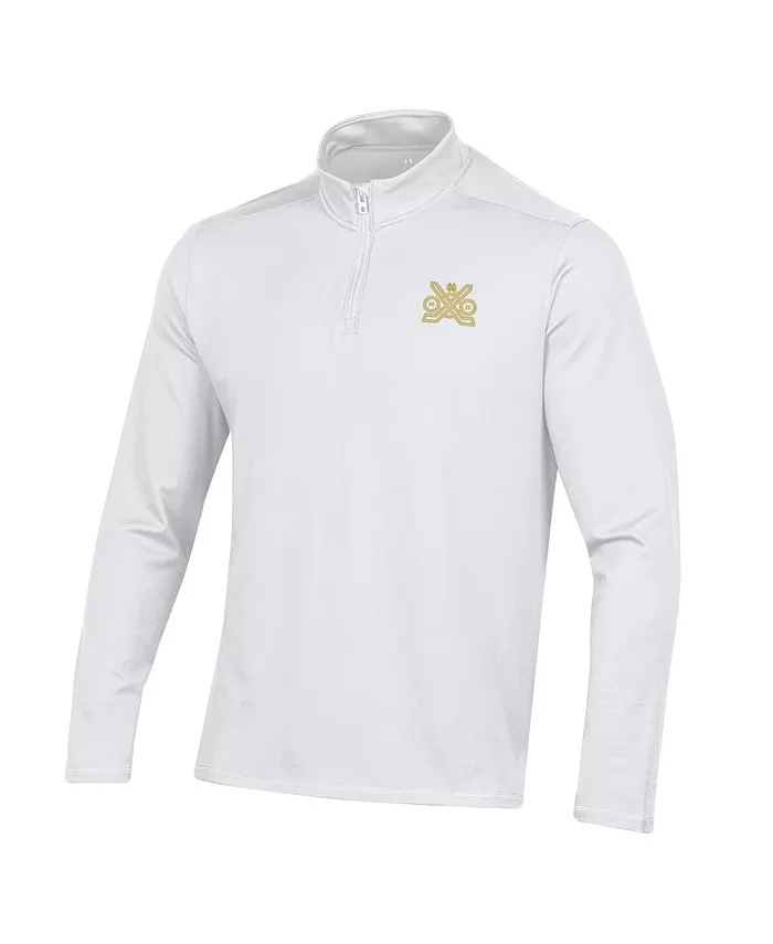 Мужская белая толстовка Notre Dame Fighting Irish Ireland Motion с молнией на четверть Under Armour
Мужская белая толстовка Notre Dame Fighting Irish Ireland Motion с молнией на четверть Under Armour