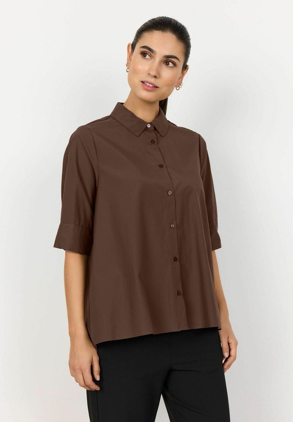 Блузка на пуговицах SC-NETTI 39 Soyaconcept, темно-коричневый
Блузка на пуговицах SC-NETTI 39 Soyaconcept, темно-коричневый