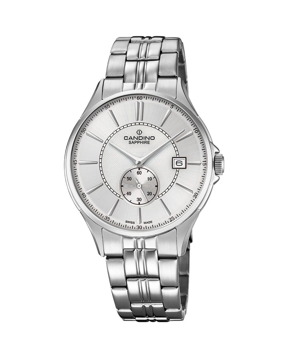 C4633/1 Мужские классические мужские часы Timeless из серебряной стали Candino, серебро
C4633/1 Мужские классические мужские часы Timeless из серебряной стали Candino, серебро
