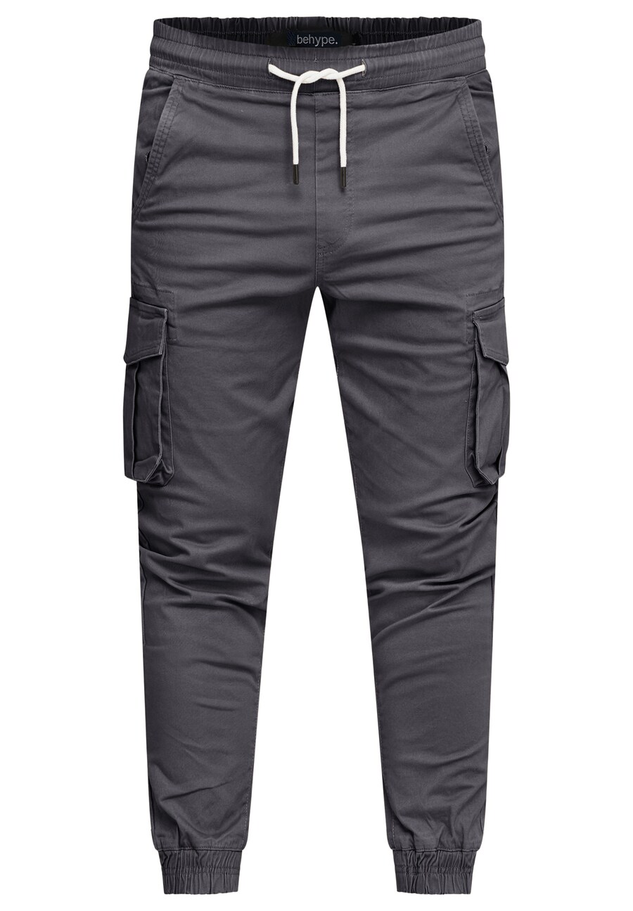 Обычные брюки-карго behype, темно-серый
Обычные брюки-карго behype, темно-серый