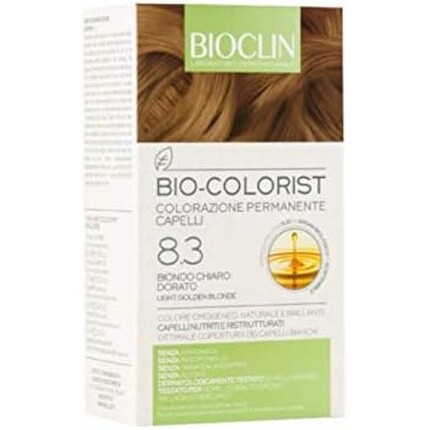 Перманентная краска для волос BIOCLIN Bio Colorist 8.3 Светло-золотистый блондин
Перманентная краска для волос BIOCLIN Bio Colorist 8.3 Светло-золотистый блондин