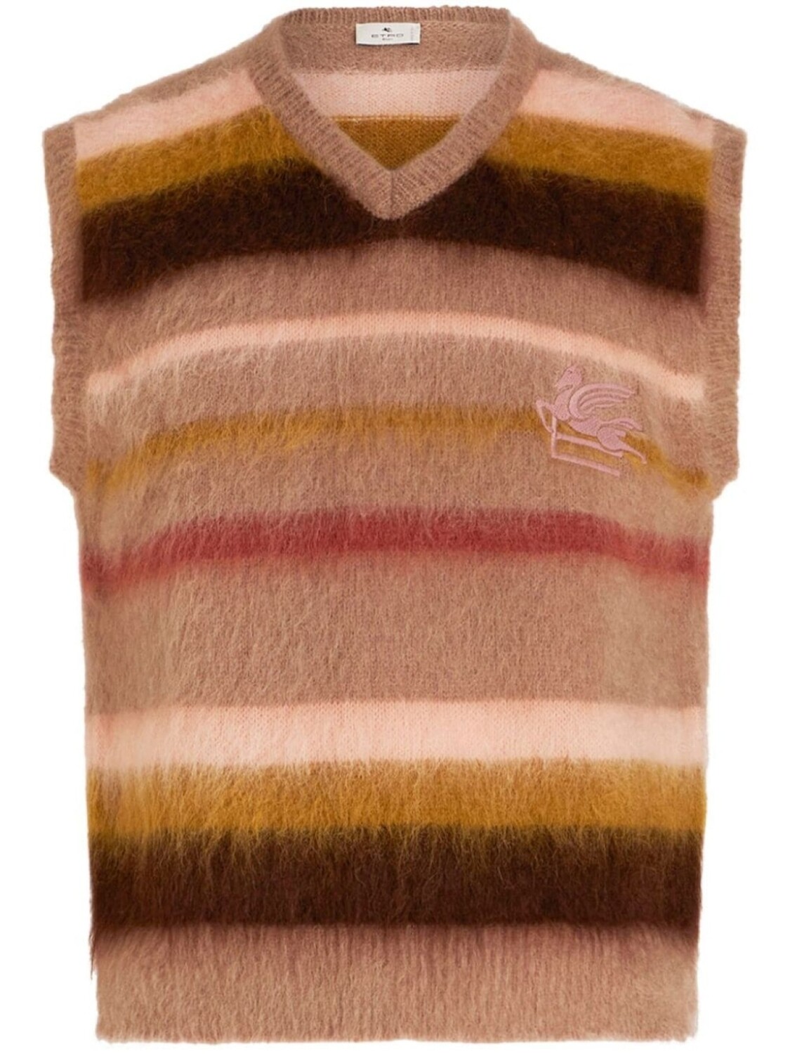 ETRO джемпер без рукавов с вышитым логотипом, нейтральный цвет
ETRO джемпер без рукавов с вышитым логотипом, нейтральный цвет