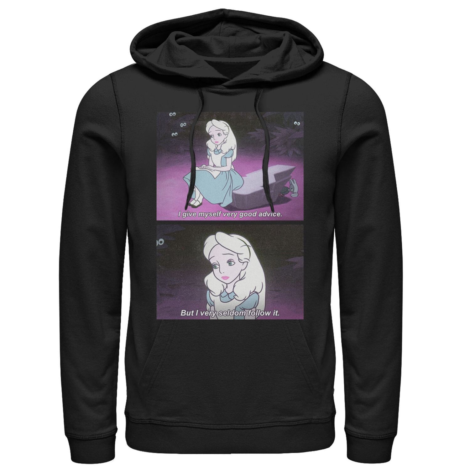 Мужская толстовка с капюшоном Disney «Алиса в стране чудес» и «Я даю хорошие советы» Licensed Character
Мужская толстовка с капюшоном Disney «Алиса в стране чудес» и «Я даю хорошие советы» Licensed Character