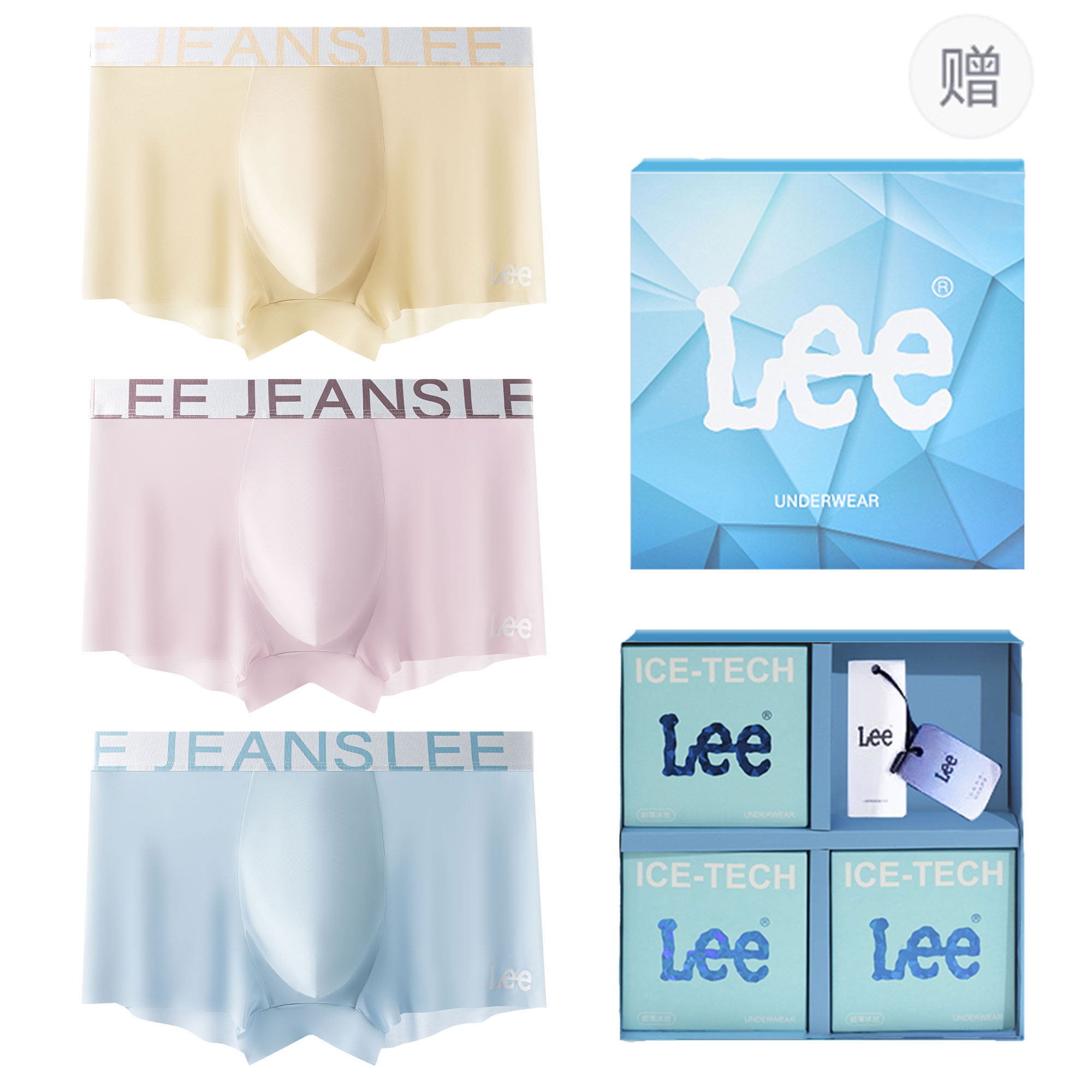 Lee Подарочный набор мужского белья
Lee Подарочный набор мужского белья