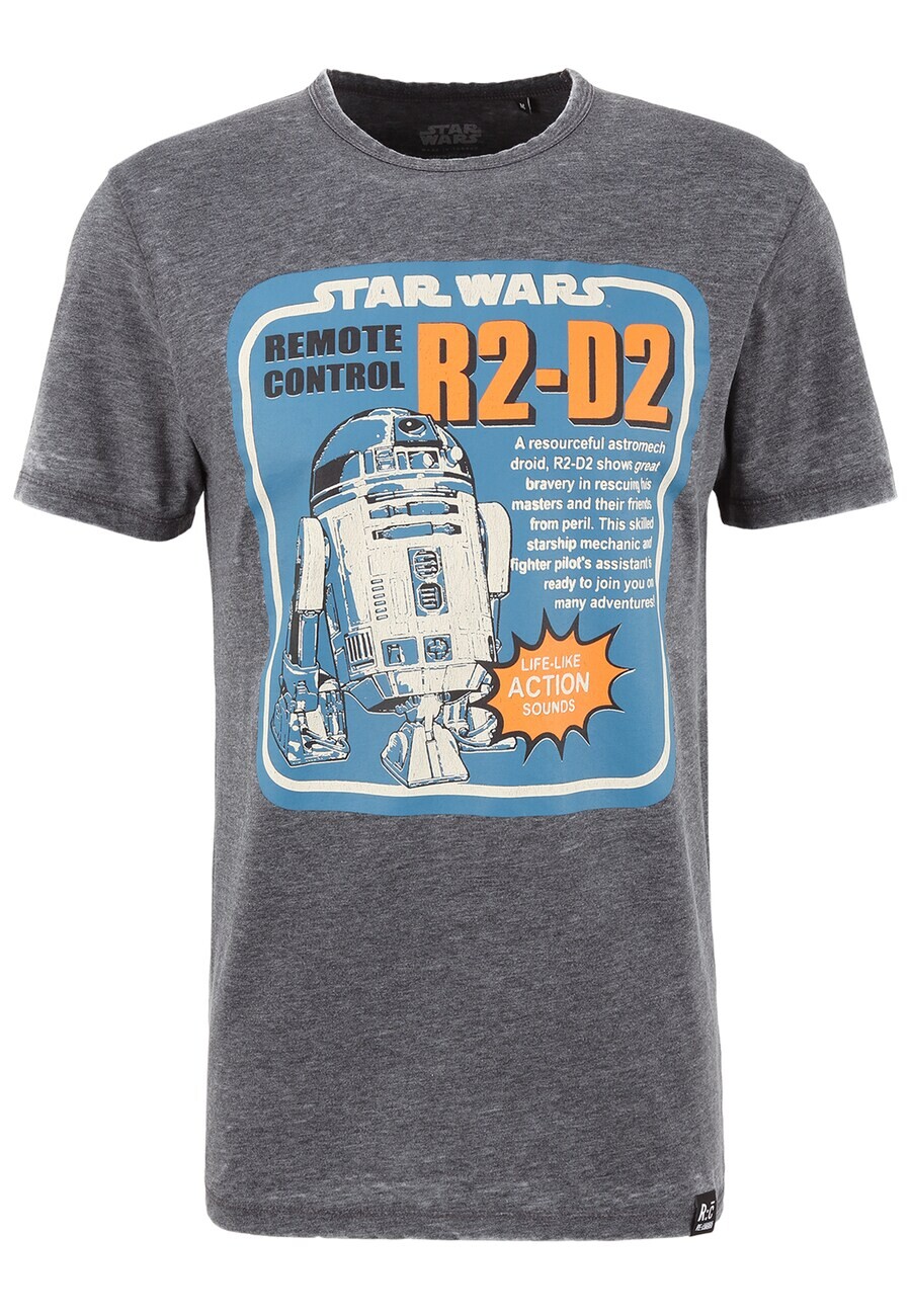 Классическая футболка Recovered Shirt Star Wars R2D2 Remote Control, темно-серый
Классическая футболка Recovered Shirt Star Wars R2D2 Remote Control, темно-серый