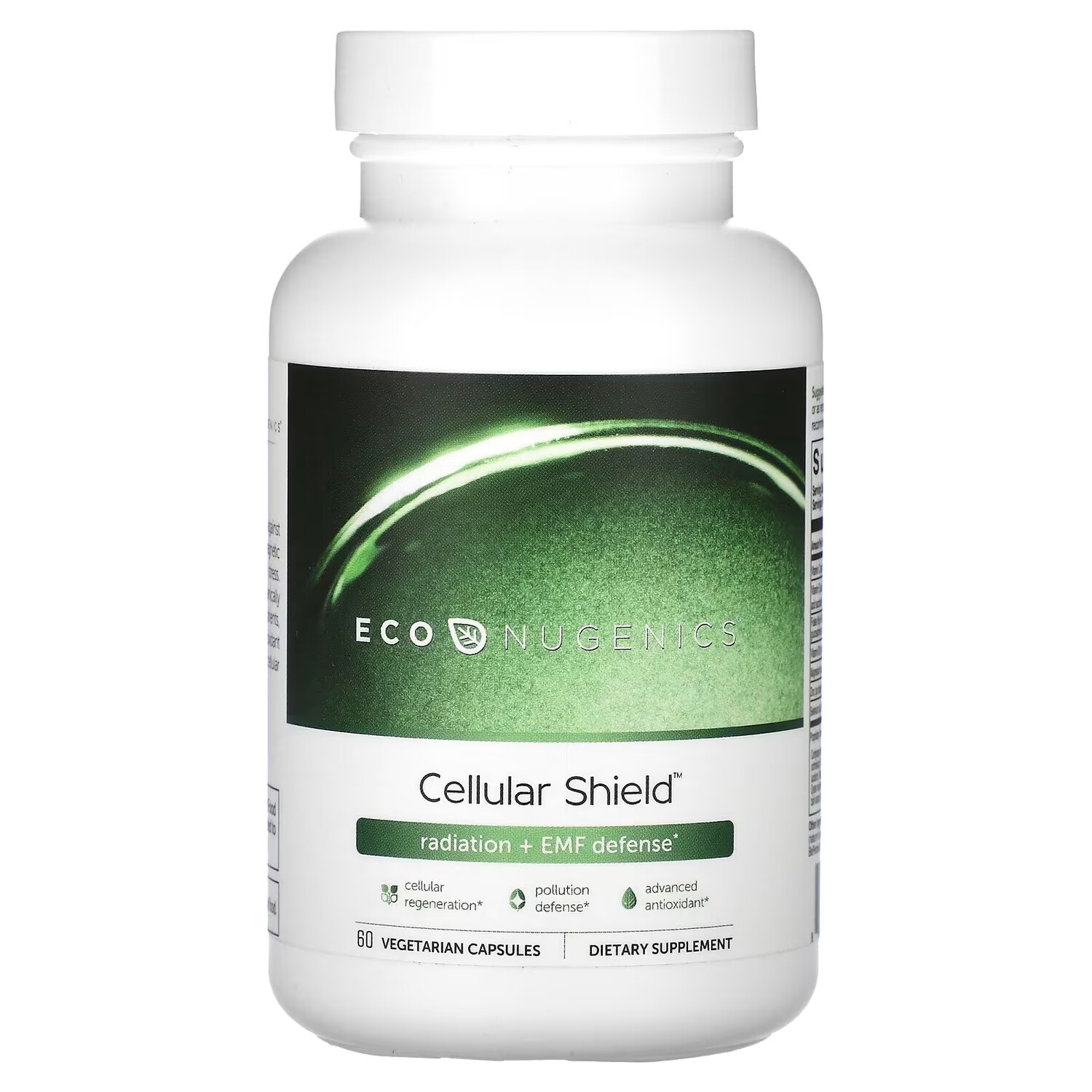 Добавка Econugenics Cellular Shield Radiation + EMF Defense, 60 капсул
Добавка Econugenics Cellular Shield Radiation + EMF Defense, 60 капсул