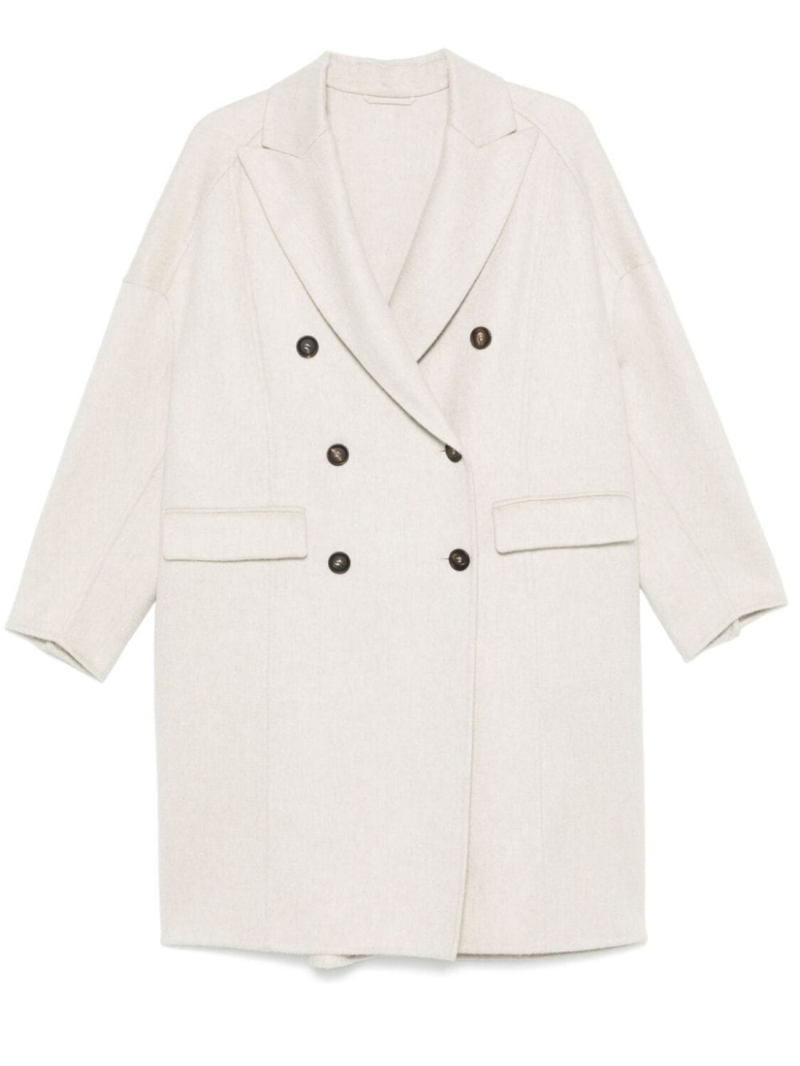 Brunello Cucinelli кашемировое пальто, серый
Brunello Cucinelli кашемировое пальто, серый