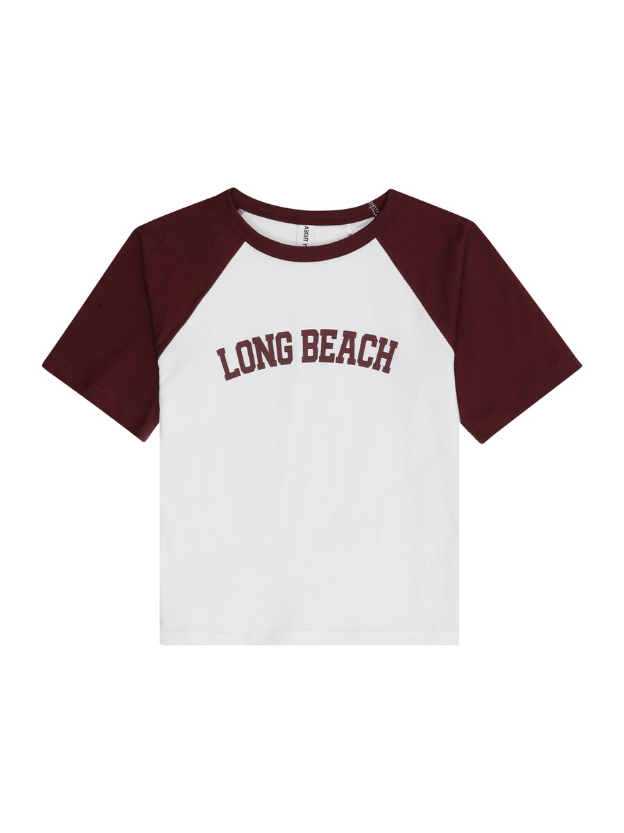 Рубашка ABOUT YOU Frieda, бордовый 
Рубашка ABOUT YOU Frieda, бордовый