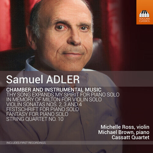 CD диск Adler / Ross Brown Cassatt Quartet: Chamber & Instrumental Music
CD диск Adler / Ross Brown Cassatt Quartet: Chamber & Instrumental Music