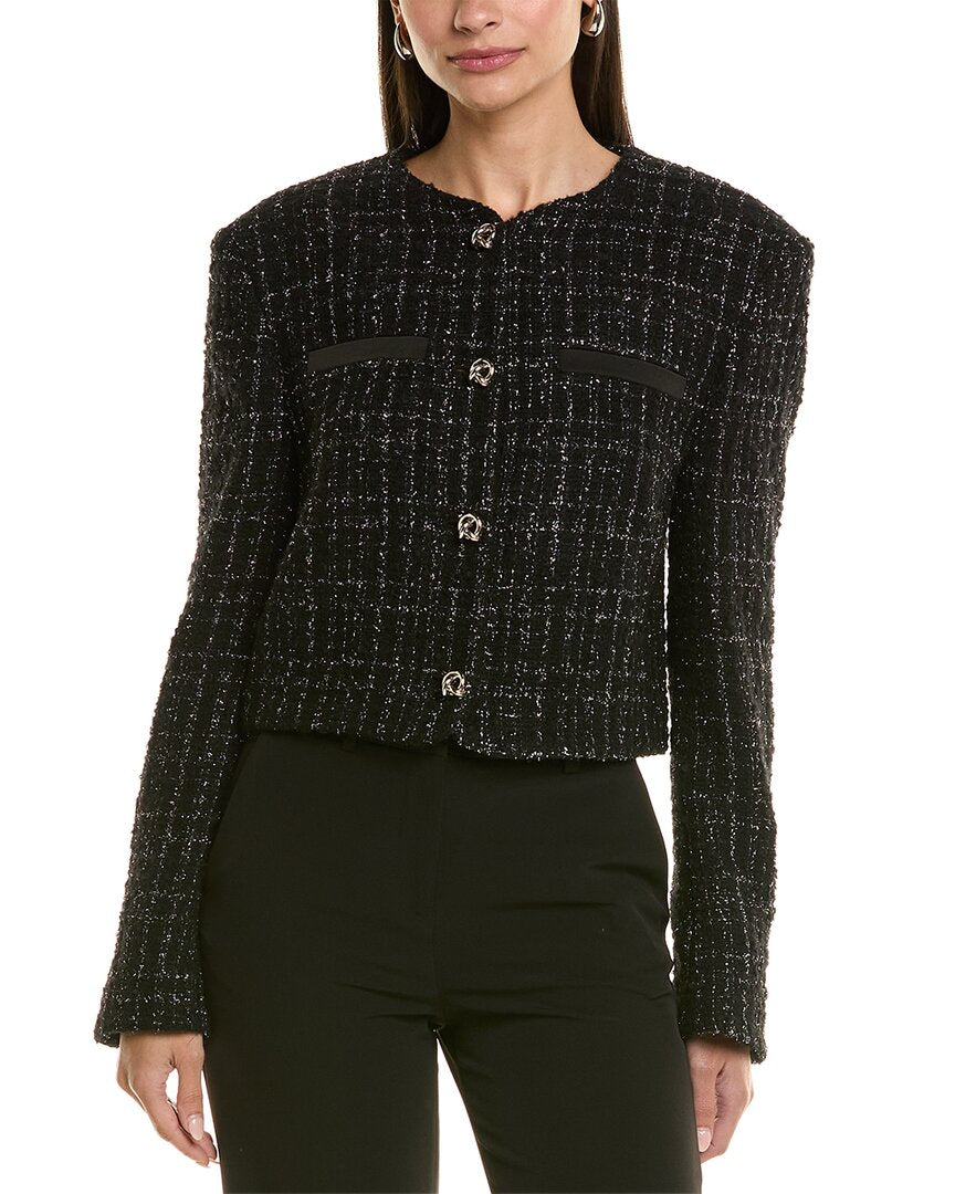 Hugo Boss Jolena Куртка из шерстяной смеси, черный
Hugo Boss Jolena Куртка из шерстяной смеси, черный