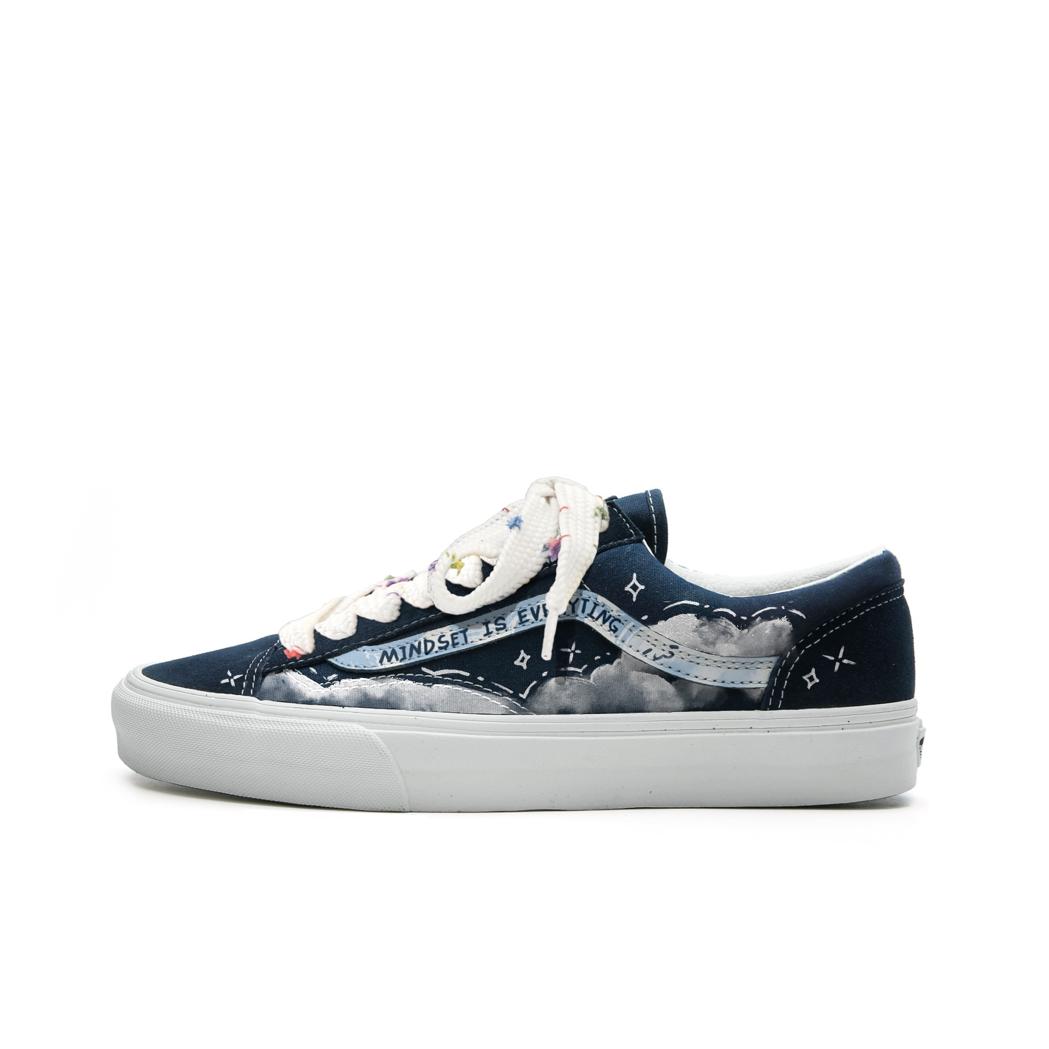 Vans Кроссовки для скейтбординга Style 36 Unisex Blue White с устойчивой к истиранию тканью
Vans Кроссовки для скейтбординга Style 36 Unisex Blue White с устойчивой к истиранию тканью