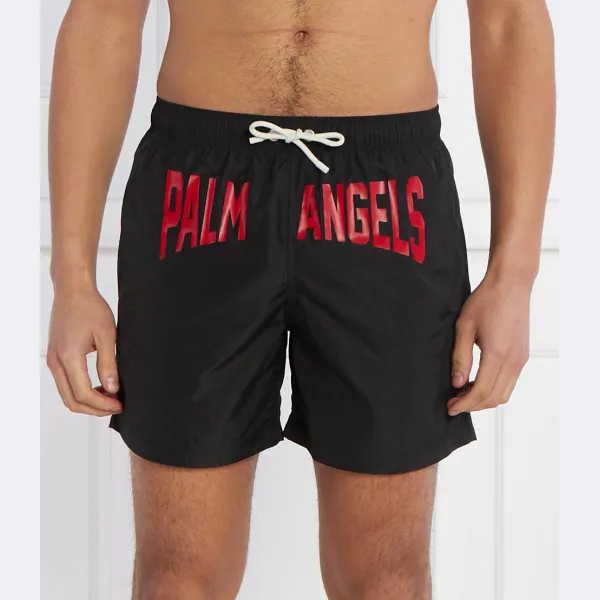 Купальные шорты стандартного кроя Palm Angels, черный
Купальные шорты стандартного кроя Palm Angels, черный