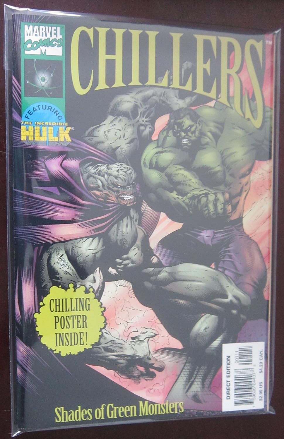 Marvel Chillers: Shades Of Green Monsters (Marvel Comics)
Marvel Chillers: Shades Of Green Monsters (Marvel Comics)