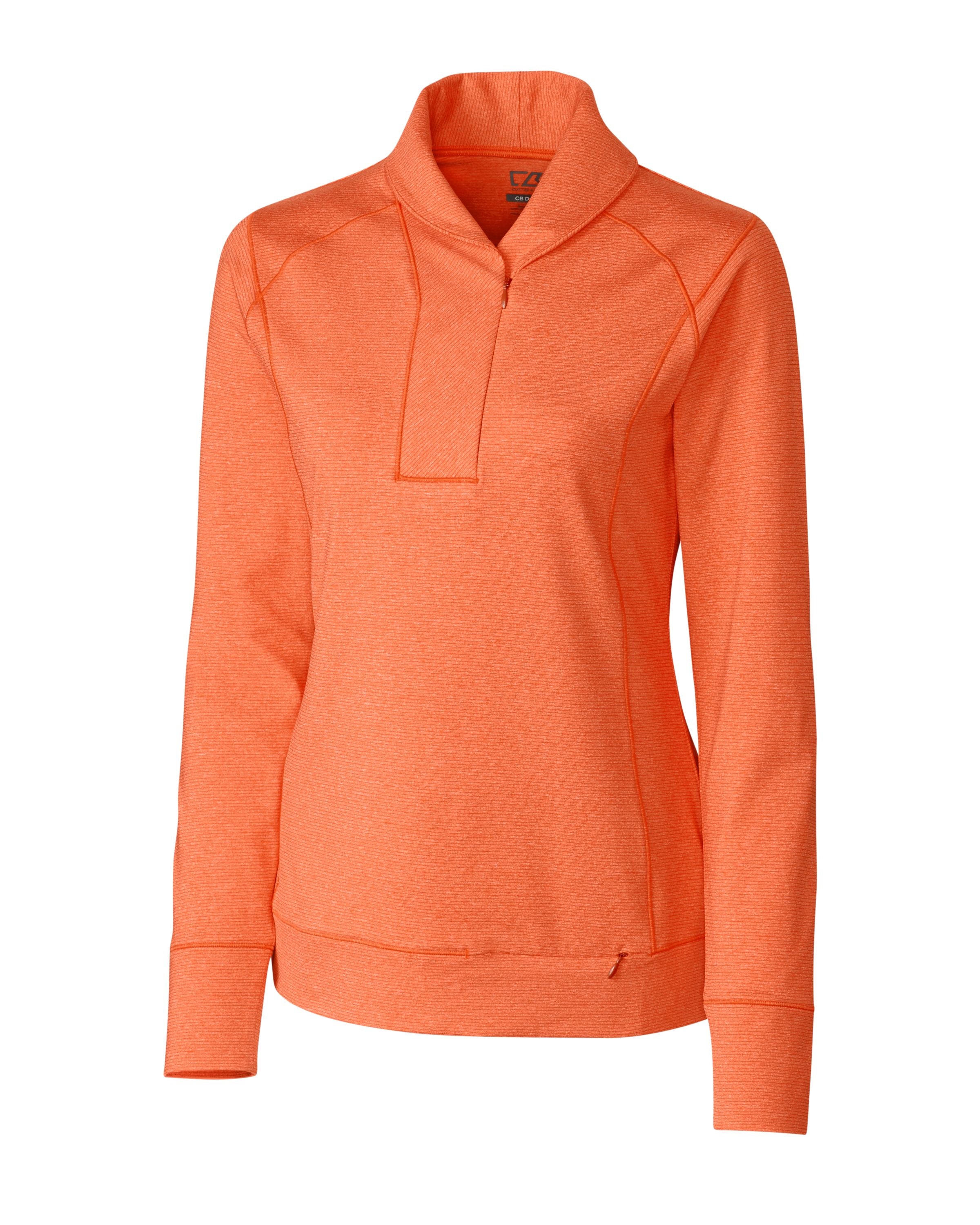 Женская куртка Shoreline с полумолнией Cutter & Buck, цвет college orange heather
Женская куртка Shoreline с полумолнией Cutter & Buck, цвет college orange heather