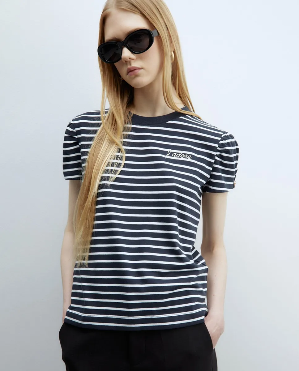 Полосатая футболка Sfera, морской
Полосатая футболка Sfera, морской