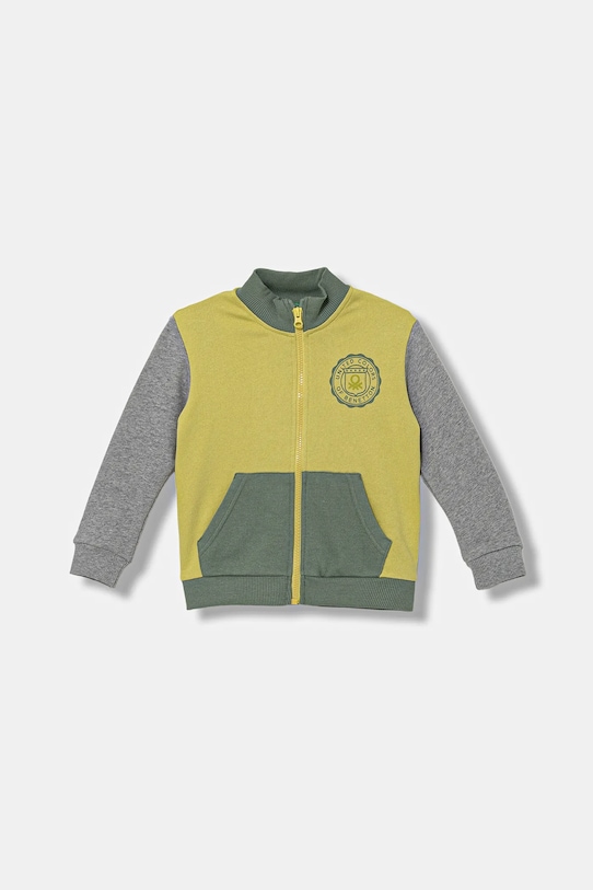 Детская хлопковая толстовка United Colors Of Benetton, зеленый
Детская хлопковая толстовка United Colors Of Benetton, зеленый