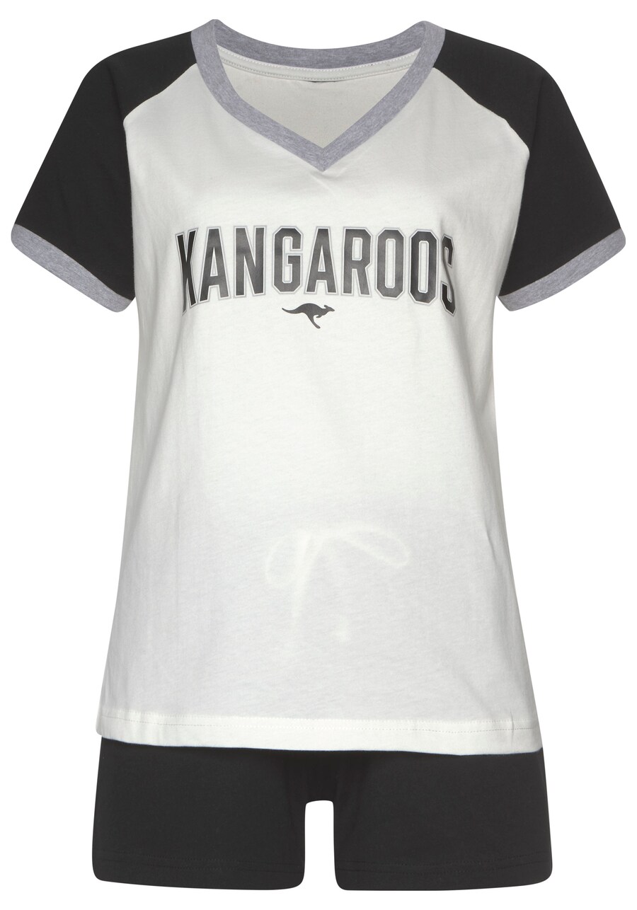 Короткий пижамный комплект KangaROOS, Black/White
Короткий пижамный комплект KangaROOS, Black/White