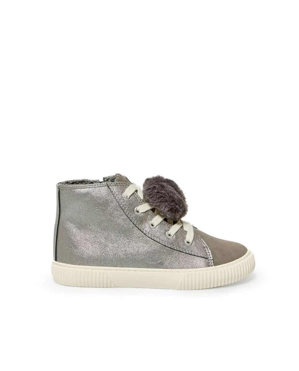Блестящий ботинок-кроссовки Sfera, серый
Блестящий ботинок-кроссовки Sfera, серый