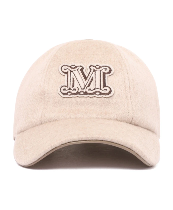 Бежевая кашемировая бейсболка Max Mara, бежевый
Бежевая кашемировая бейсболка Max Mara, бежевый