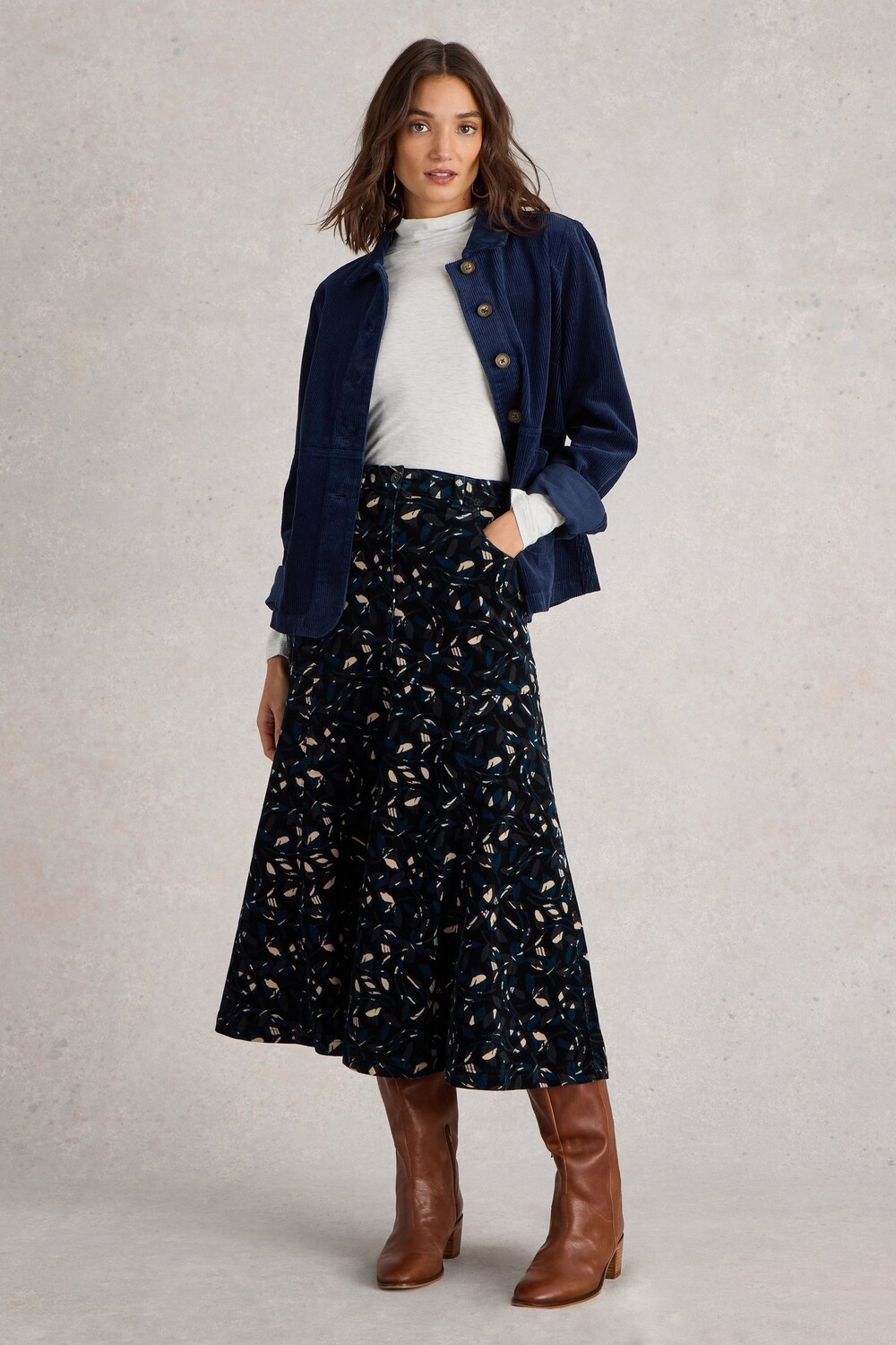 Юбка из органического шнура Quinn White Stuff, черный
Юбка из органического шнура Quinn White Stuff, черный