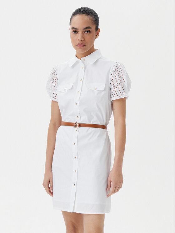 Облегающее платье-рубашка FR25SD1009W682V8 Fracomina, белый
Облегающее платье-рубашка FR25SD1009W682V8 Fracomina, белый