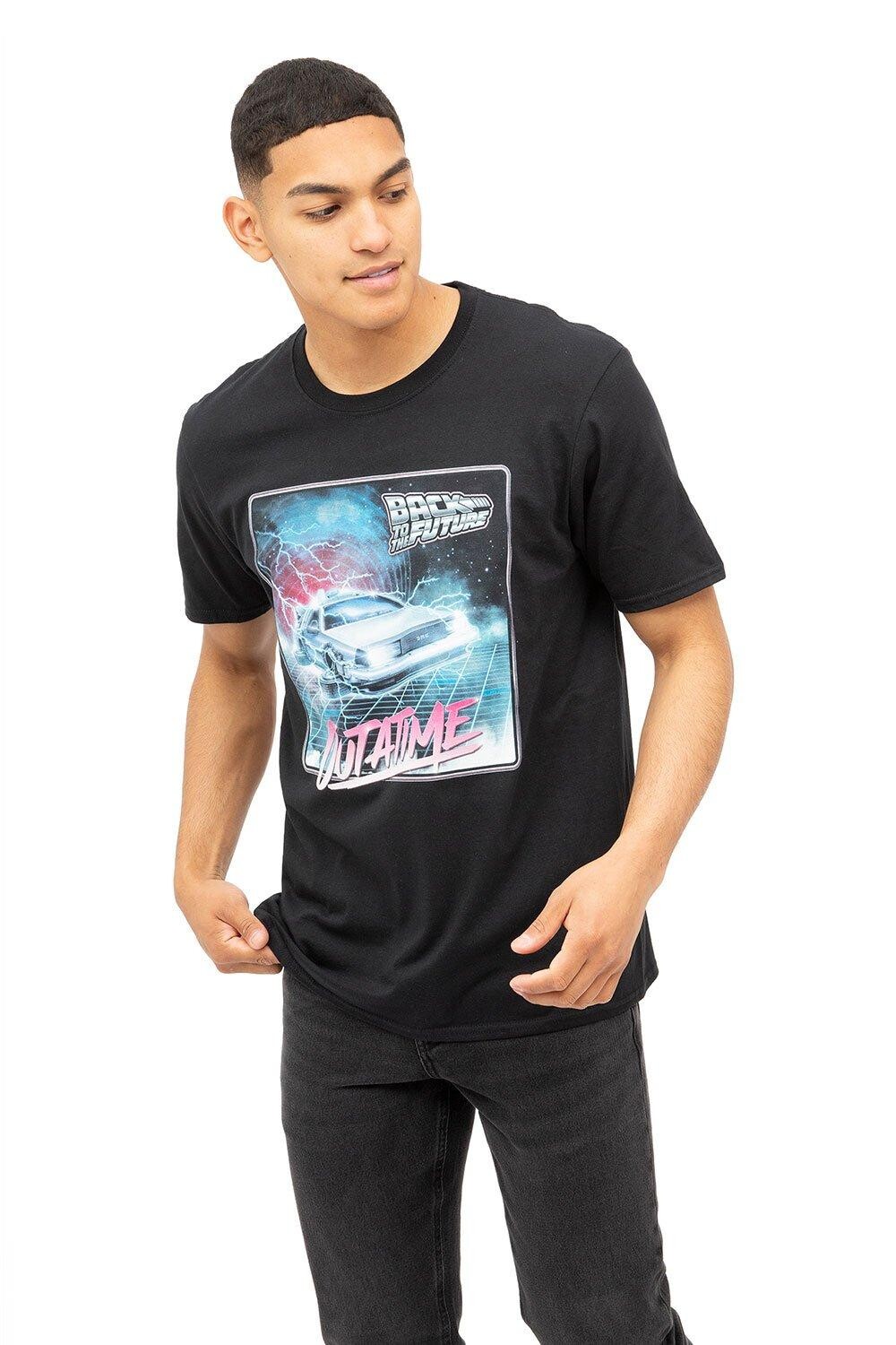 Хлопковая футболка Outatime Back To The Future, черный
Хлопковая футболка Outatime Back To The Future, черный