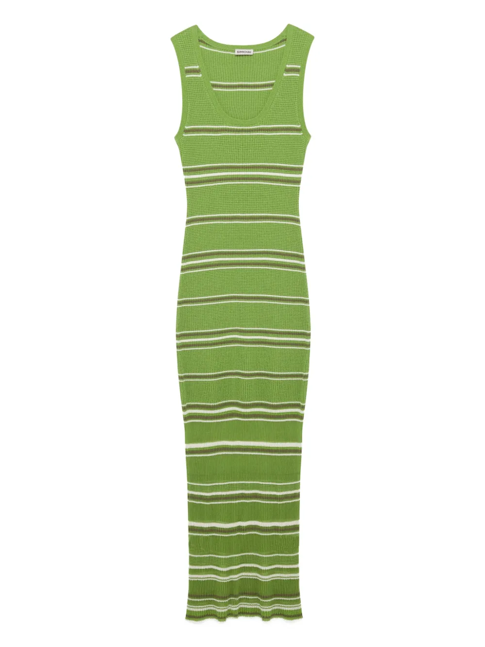 Платье макси Mariana в полоску Simkhai, зеленый
Платье макси Mariana в полоску Simkhai, зеленый