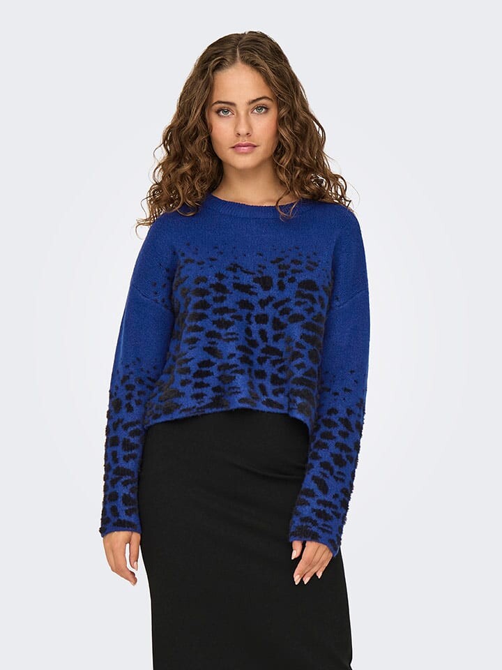 Пуловер ONLY Pullover, цвет Blau/Schwarz
Пуловер ONLY Pullover, цвет Blau/Schwarz