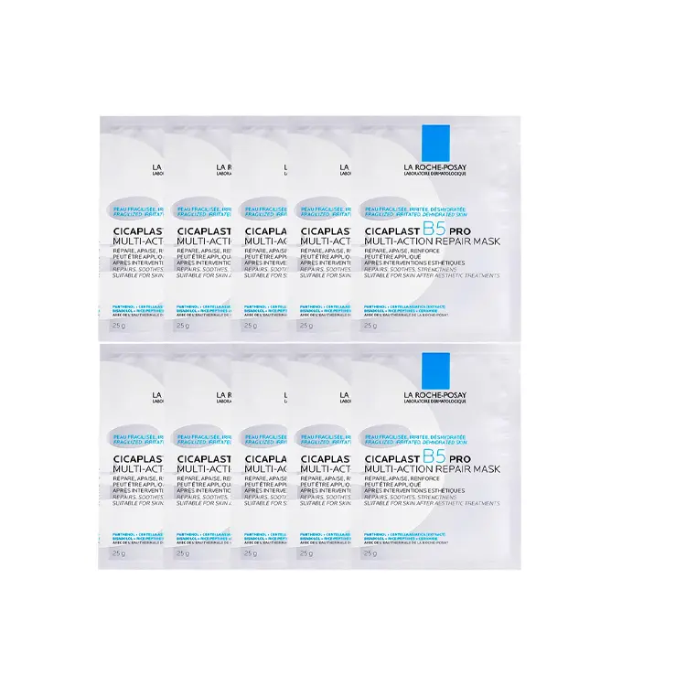 Lifuquan B5 увлажняющая восстанавливающая маска для лица успокаивающая, увлажняющая и восстанавливающая 5 штук/10 штук/15 штук La Roche-Posay
Lifuquan B5 увлажняющая восстанавливающая маска для лица успокаивающая, увлажняющая и восстанавливающая 5 штук/10 штук/15 штук La Roche-Posay