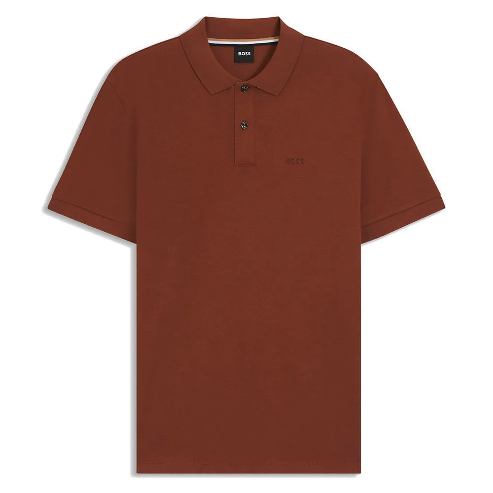 Поло с коротким рукавом BOSS Pallas, коричневый
Поло с коротким рукавом BOSS Pallas, коричневый