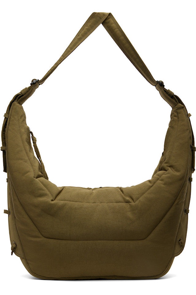 Lemaire Большая мягкая сумка для дичи цвета хаки
Lemaire Большая мягкая сумка для дичи цвета хаки