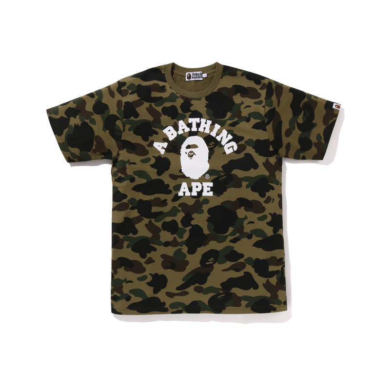 Футболка 1st Camo One Point A BATHING APE, камуфляж
Футболка 1st Camo One Point A BATHING APE, камуфляж