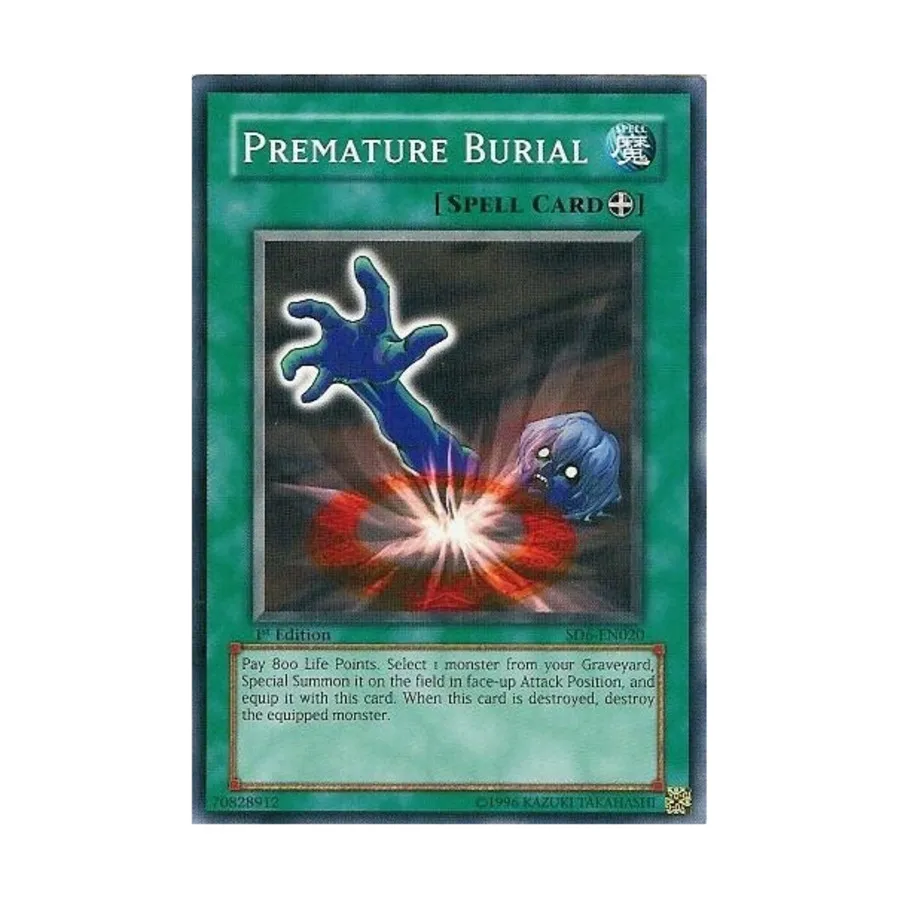 CCG Преждевременное захоронение (обычное), Yu-Gi-Oh - Structure Deck - Spellcaster's Judgement - Singles
CCG Преждевременное захоронение (обычное), Yu-Gi-Oh - Structure Deck - Spellcaster's Judgement - Singles