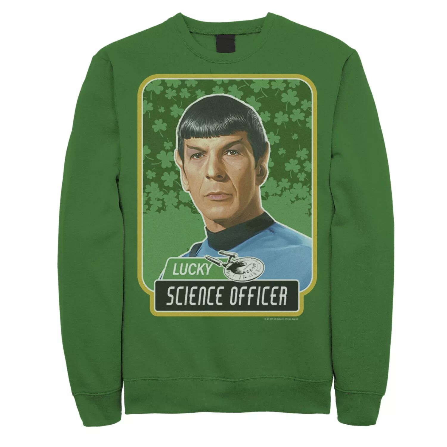 Мужской свитшот Star Trek Next Generation St. Patty's Spock Licensed Character
Мужской свитшот Star Trek Next Generation St. Patty's Spock Licensed Character