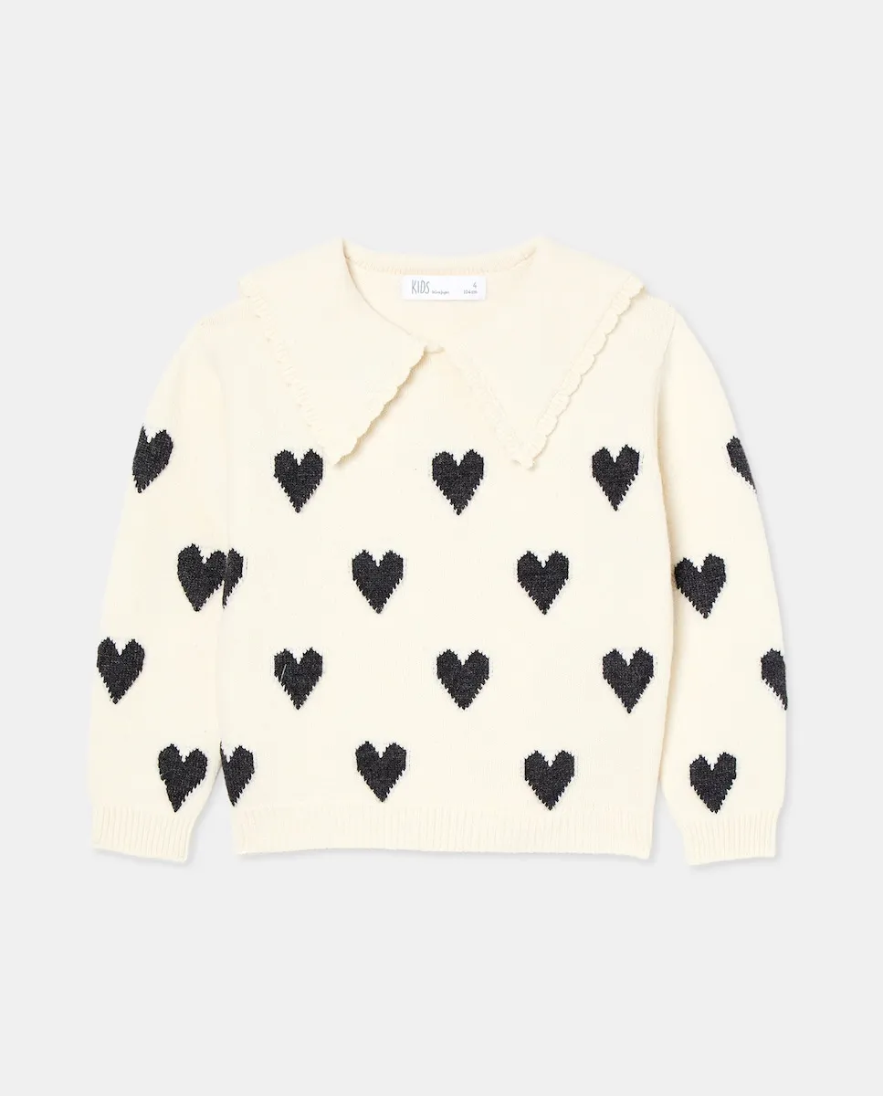 Детский джемпер с аппликацией в виде банта Kids El Corte Inglés, белый
Детский джемпер с аппликацией в виде банта Kids El Corte Inglés, белый