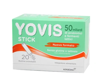 Yovis Stick 50 миллиардов живых молочнокислых ферментов, добавка - 20 растворимых пакетиков Alfasigma
Yovis Stick 50 миллиардов живых молочнокислых ферментов, добавка - 20 растворимых пакетиков Alfasigma